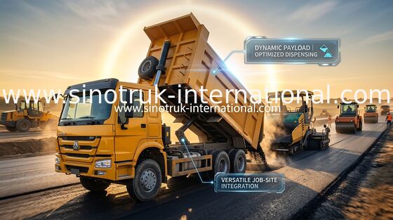 Le Roi jaune Mine Dump Truck de l'euro 2 HOWO 30 tonnes de chargement