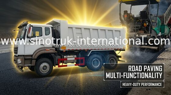 Camion à benne basculante de 40 tonnes 371hp ZZ3255N3846D1