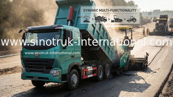 Type d'entraînement de la consommation de carburant de moteur de Sinotruk de camion- de ZZ3257M3847N1 Howo 8×4