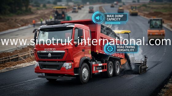 360HP tonnes de Sinotruk Howo 6x4 de LHD 30 - 40 à benne basculante de camion de Howo d'International de camion-