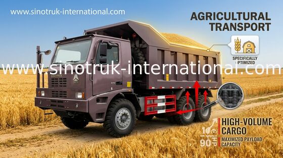 Camion à benne basculante de HOWO camion-/70 T SINOTRUK HOWO pour le mien de ZZ5707V3840CJ