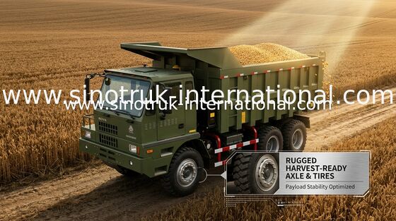 Haut camion d'extraction du camion à benne basculante de verseur de capacité de chargement SINOTRUK HOWO70 6X4