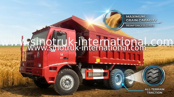 capacité 420HP ZZ5707V3840CJ de camion à benne basculante de camion à benne basculante du verseur 420HP/10 rouleurs