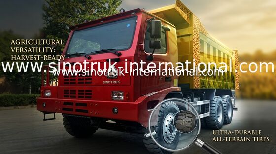 Camion- coloré du camion à benne basculante de SINOTRUK HOWO 6x4/HOWO pour le mien