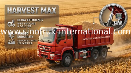 Prince d'or 6X4 336HP LHD 25tons ZZ3251N3641W du camion à benne basculante de verseur SINOTRUK