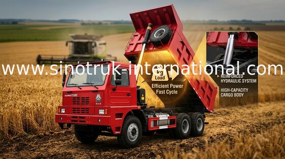 Camion à benne basculante de verseur de rendement élevé 6X4 HOWO SINOTRUK ZZ5707S3640AJ