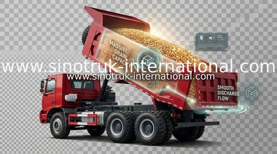 camion à benne basculante de verseur de 371HP 70tons ZZ5707S3840AJ SINOTRUK HOWO, IFA