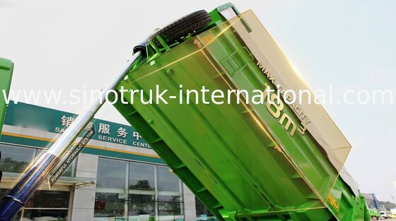 10 type élevé d'entraînement du × 4 du camion à benne basculante de Sinotruk Howo de capacité de chargement de roues 6