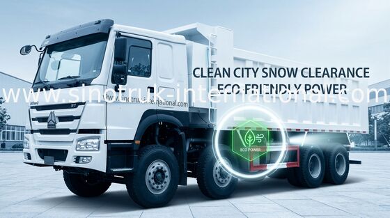 Camion à benne basculante de verseur de SINOTRUK HOWO 371HP 8X4 LHD 31-60tons 20-30CBM ZZ3317N3267W