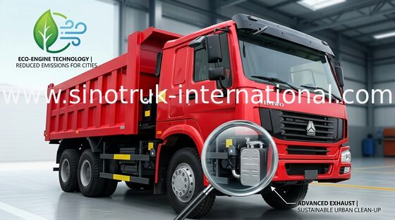 Camion à benne basculante de SINOTRUK HOWO 290HP 10Wheels LHD 25-40tons 10-25CBM ZZ3257M2947A