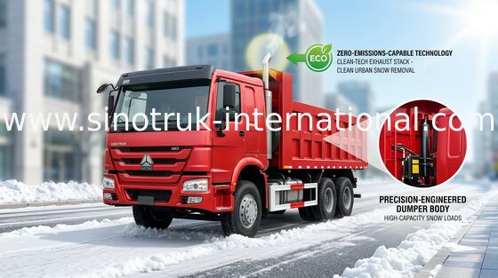 Le camion à benne basculante de verseur SINOTRUK HOWO 10 roule 371HP le sable ou les pierres de la charge 25-40tons