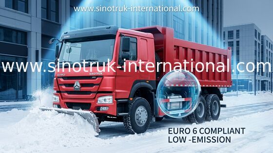 Le camion à benne basculante de verseur SINOTRUK HOWO 10 roule la capacité de chargement 25-40tons 10-25CBM