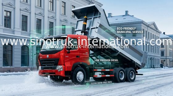 Camion à benne basculante de verseur SINOTRUK HOWO A7 6X4 25-40tons ZZ3257N3847N1