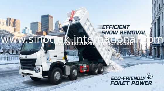 Camion à benne basculante résistant de SINOTRUK HOWO A7 8X4 pour la construction ZZ3317N3867N1
