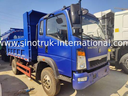 Camion-benne léger de 3 tonnes avec moteur Euro 3 de 116 ch pour un transport urbain efficace