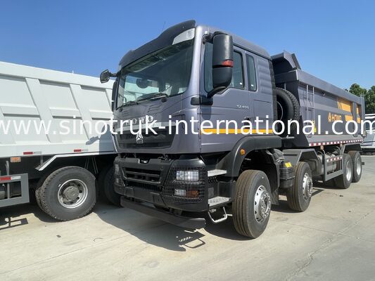 SINOTRUK TX Modèle 400HP 8X4 camion de décharge à bascule Construction Levé avant personnalisation du client