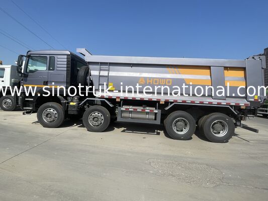 SINOTRUK TX Modèle 400HP 8X4 camion de décharge à bascule Construction Levé avant personnalisation du client