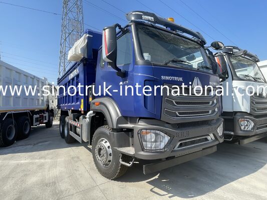 SINOTRUK HOWO NX Cab Tipper Dump Truck LHD 6X4 Un feu d'avertissement avec une bâche
