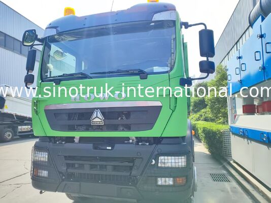 Camion-benne à levage central HOWO TX 371HP 6X4 direct d'usine, capacité de charge de 40 à 60 tonnes, caisse de chargement de 20 CBM, double essieu arrière de 16 tonnes, essieu avant simple de 9,5 tonnes, pneus 13R22.5