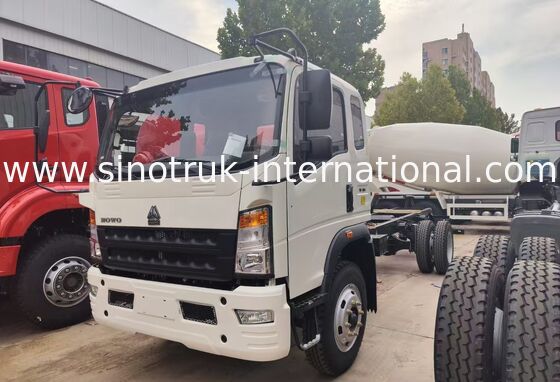 HOWO 140HP Left-Hand Drive Cargo Truck Chassis with 8-12tons Load Capacity