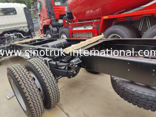 HOWO 140HP Left-Hand Drive Cargo Truck Chassis with 8-12tons Load Capacity