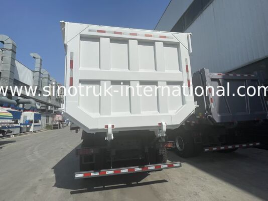 HOWO-NX camion de décharge avec moteur Weichai de 380 ch, bâche électrique et coffre-fort en acier manganèse