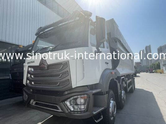 HOWO-NX camion de décharge avec moteur Weichai de 380 ch, bâche électrique et coffre-fort en acier manganèse