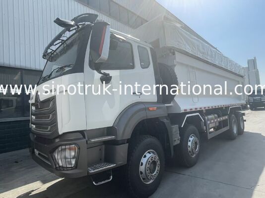 HOWO-NX camion de décharge avec moteur Weichai de 380 ch, bâche électrique et coffre-fort en acier manganèse