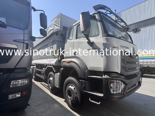 SINOTRUK HOWO NX Cab Tipper Dump Truck 380HP 6X4 Un feu d'avertissement avec une bâche