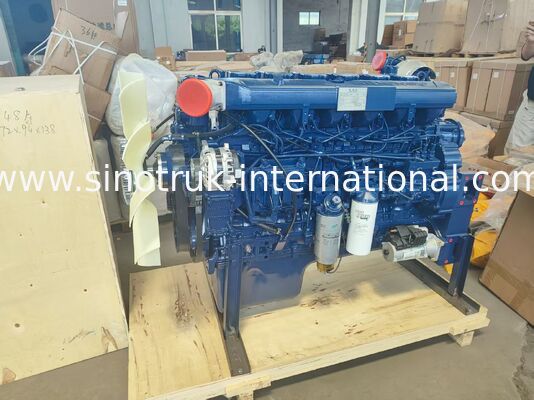 Un moteur diesel WEICHAI 460 chevaux Euro III avec un couple élevé et peu de maintenance.