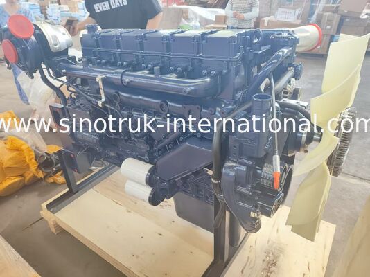 Un moteur diesel WEICHAI 460 chevaux Euro III avec un couple élevé et peu de maintenance.