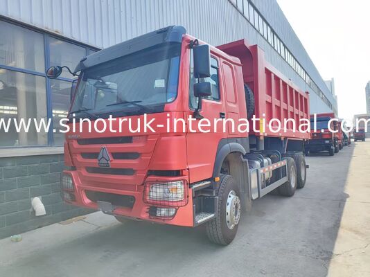 Poids lourd roux 6*4 camion à bascule 20 mètres cubes 371 ch moteur, 40-50 tonnes de charge utile pour le transport de mines