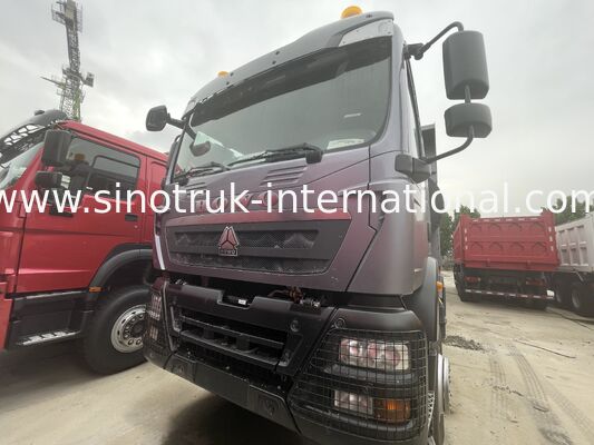 Poids lourd HOWO TX 8X4 camion à bascule 400 chevaux double 16T essieu arrière double 9,5T gris