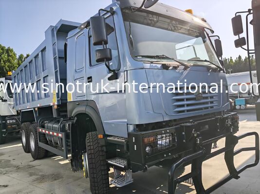 SINOTRUK HOWO 371 6×4 camionneur de décharge, HW76 cabine, 5600 mm à pointe moyenne