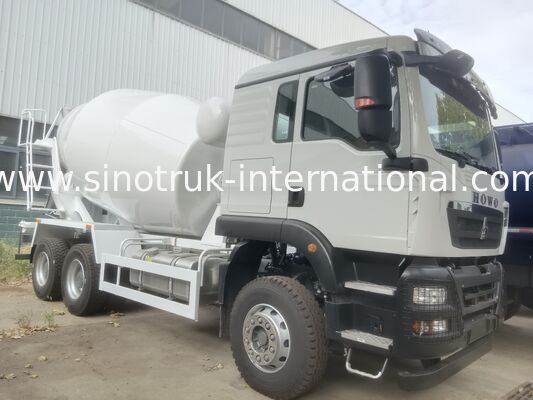 Drum Trailer Concrete Mixer 12CBM 371HP TX Cab 6X4 RHD Pump Concrete Truck