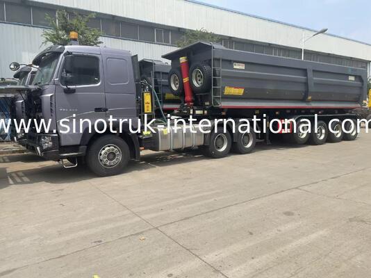 Vitesse maximale de 90 à 120 km/h Tracteur-camion Solution de camionnage à longue distance durable pour le transport et la logistique de charges lourdes