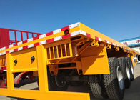 Camion de remorque de transport de couche horizontale de conteneur semi avec 3 axes 30-60 tonnes 13m