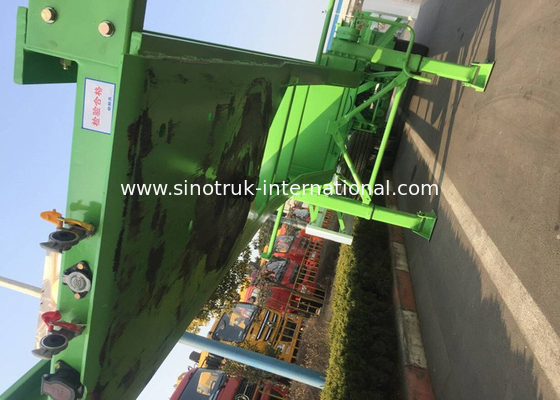 Grue montée par camion normal de suspension avec 3 axes 40 pieds de conteneur