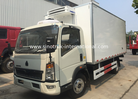 Camions réfrigérés de lumière et fourgons, camion environnemental de boîte de cargueur