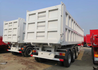 De cargaison d'utilité suspension normale de boîtes de rangement de camion de remorque semi dans le blanc