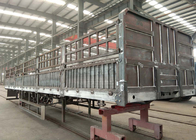 D'acier au carbone d'utilité remorques semi 30-60 tonnes pour le transport spécial de marchandises
