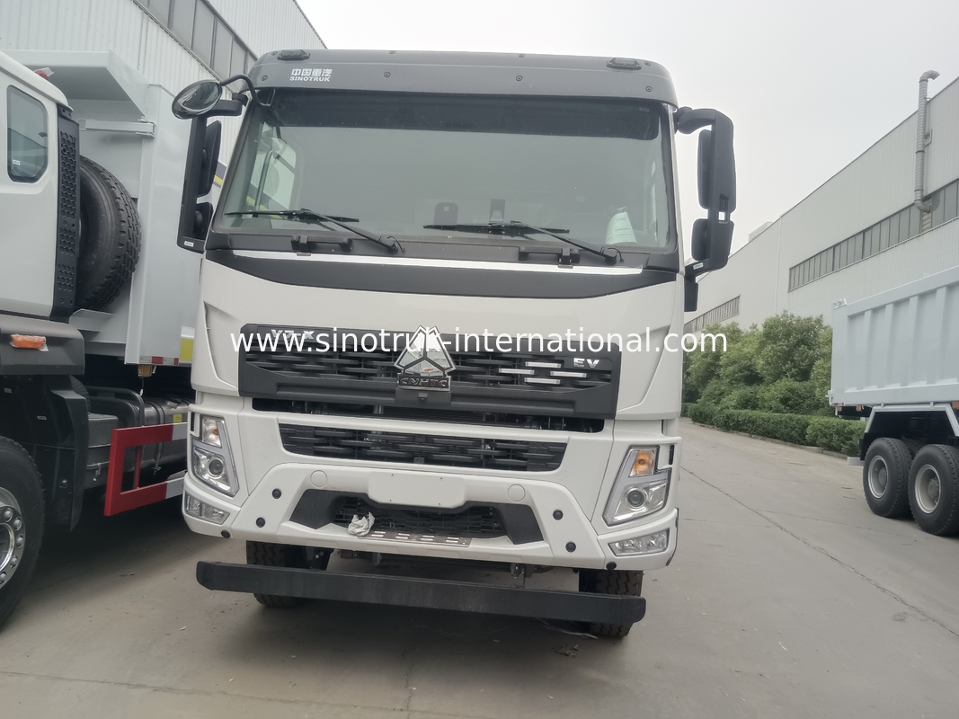 SINOTRUK HOWO 380HP camion à décharge à bascule 12 roues LHD 31 tonnes 20-30CBM V7-X Cabine