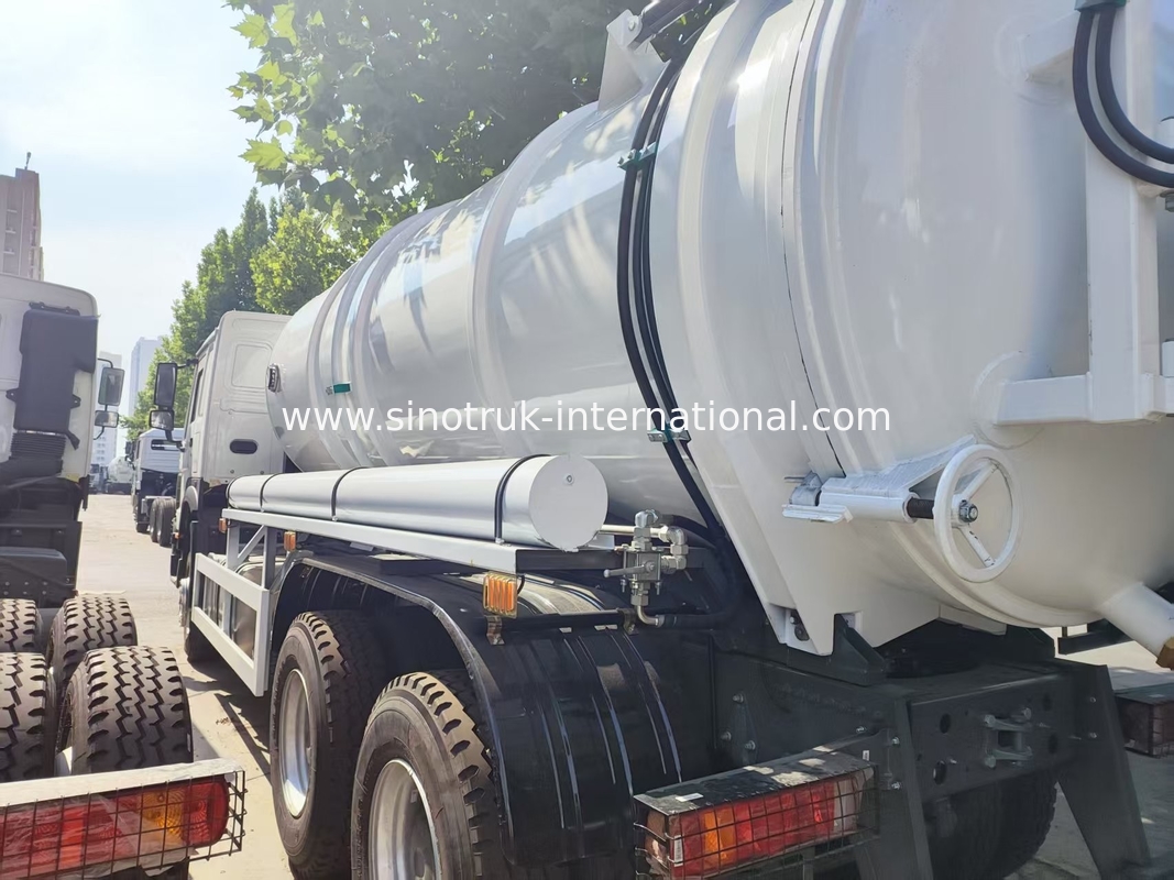 HOWO 6*4 16CBM 380CV Camion de nettoyage des eaux usées : performance haute puissance et solutions de nettoyage multifonctionnelles efficaces