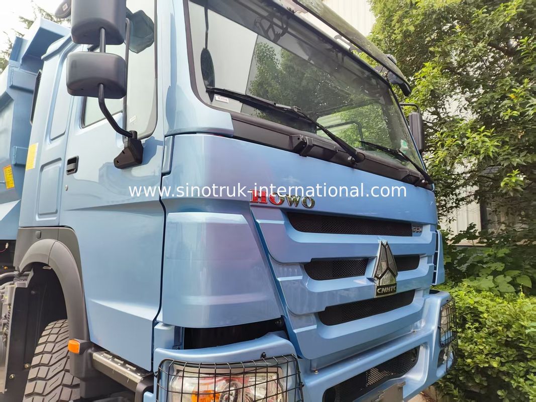 Benne basculante bleue en U (20 m³, 6x4, 380 ch) : Avantages exceptionnels pour un déchargement rapide des matériaux