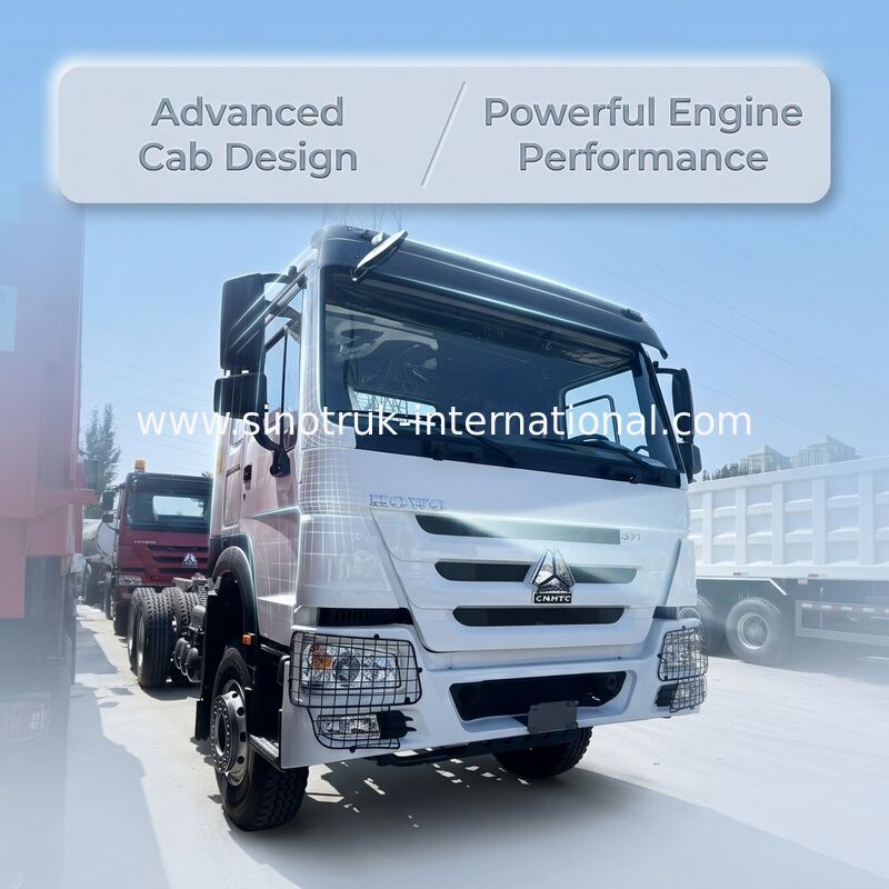 Sinotruk HOWO 6X4 camion de marchandises 400 chevaux 12 roues TX Cab