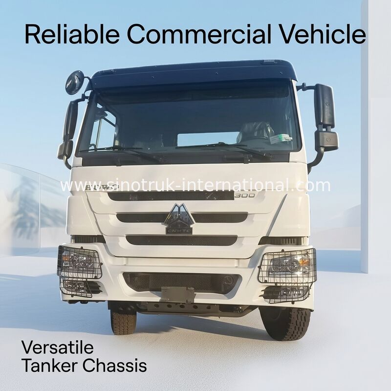 SINOTRUK HOWO Chassis de camion de marchandises 16 à 20 tonnes 4x2 LHD 300 ch