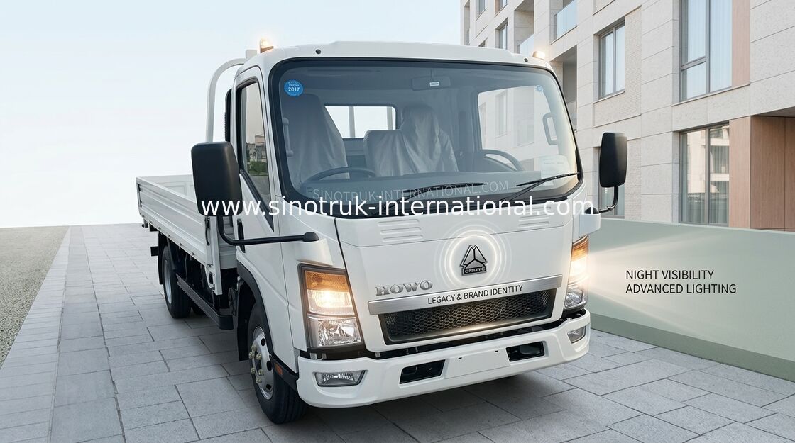 Les tonnes 6 du camion léger 3-5 de SINOTRUK HOWO roule LHD pour la logistique ZZ1047D3414C143