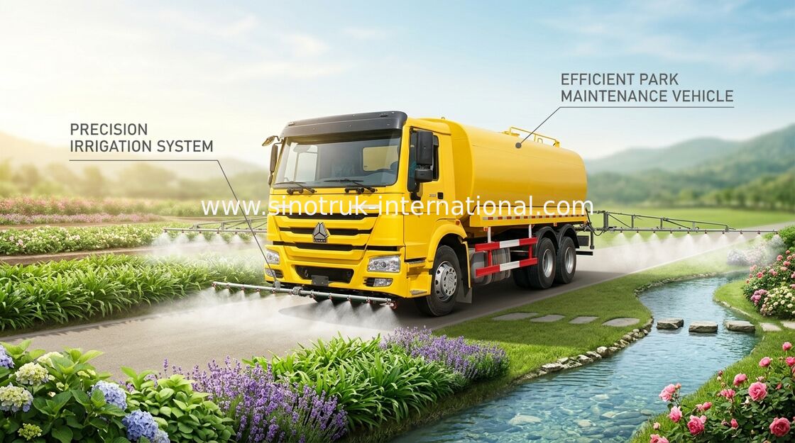 Le camion de réservoir d'eau anti-corrosif interne, transport de l'eau troque 21-25CBM