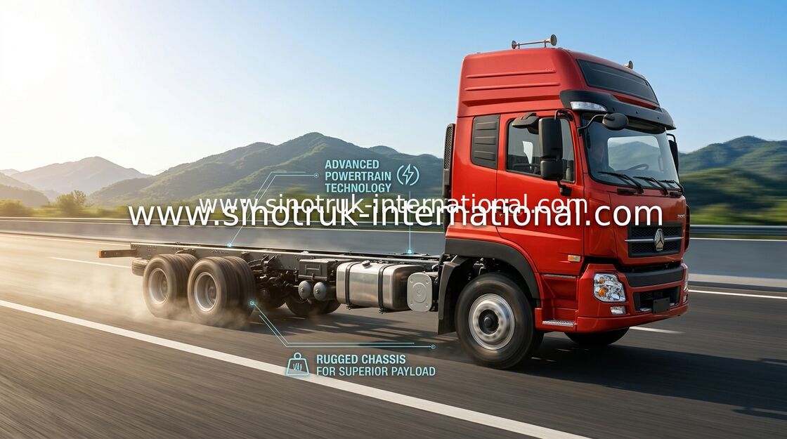 Camion de cargaison de SINOTRUK HOWO, Van Truck 25 tonnes de 6X2 LHD Euro2 290HP pour la logistique