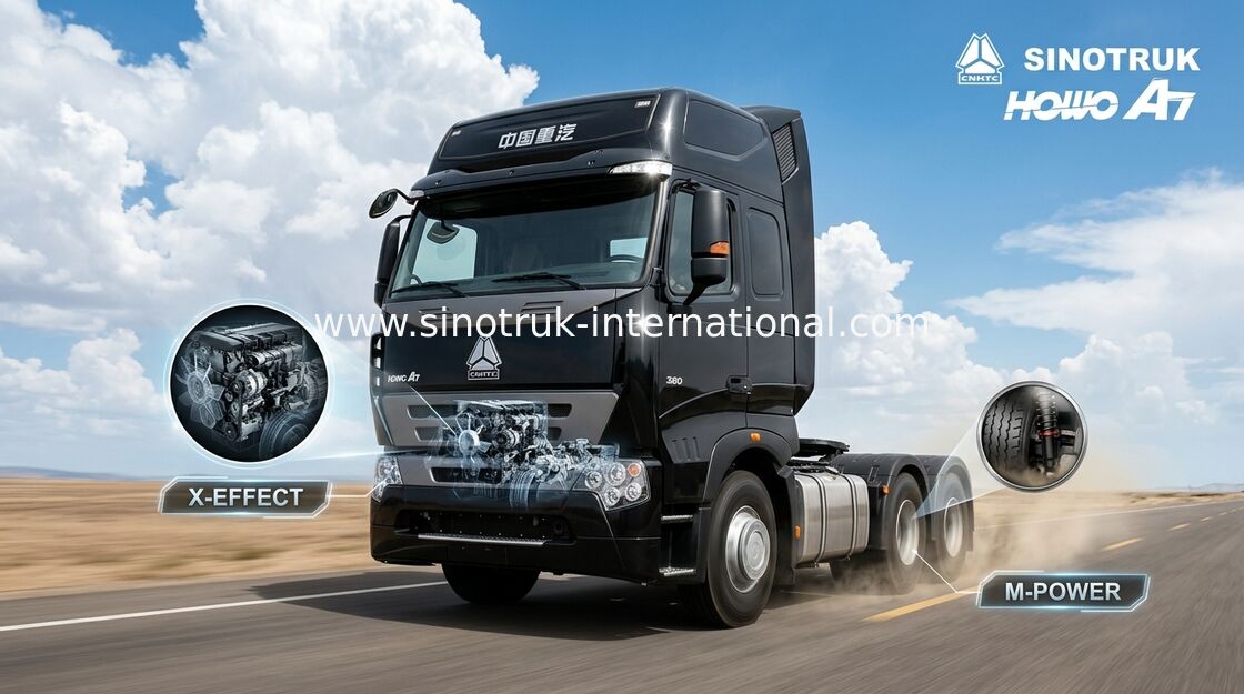 Le chef de tracteur de la remorque 6×4 troque 60-70 tonnes de grande capacité de chargement, IFA